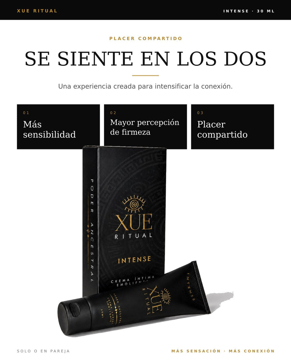 XUE Ritual Intense para compartir las sensaciones en pareja