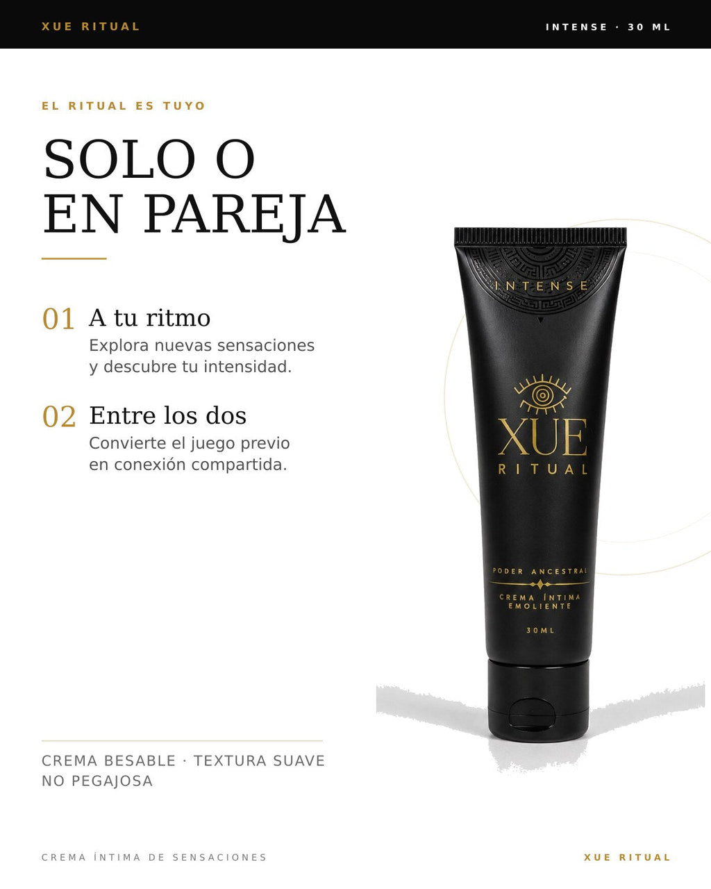 XUE Ritual Intense para usar solo o en pareja