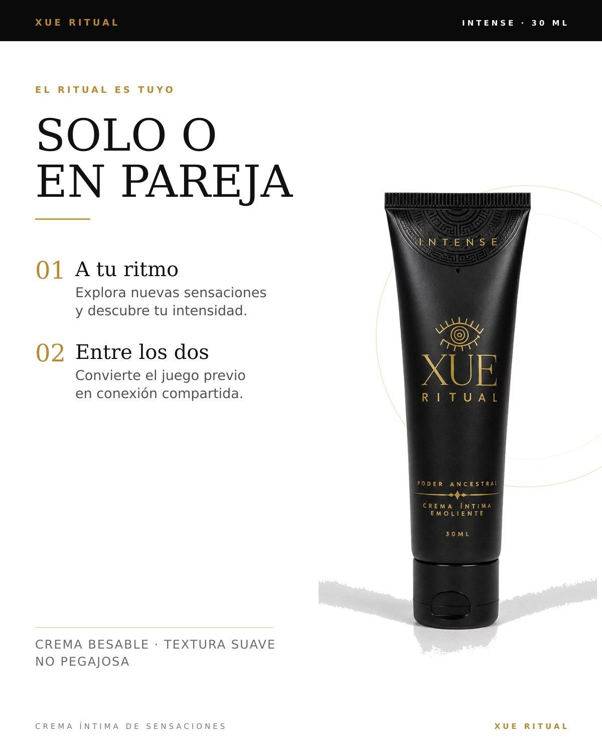 XUE Ritual Intense para usar solo o en pareja